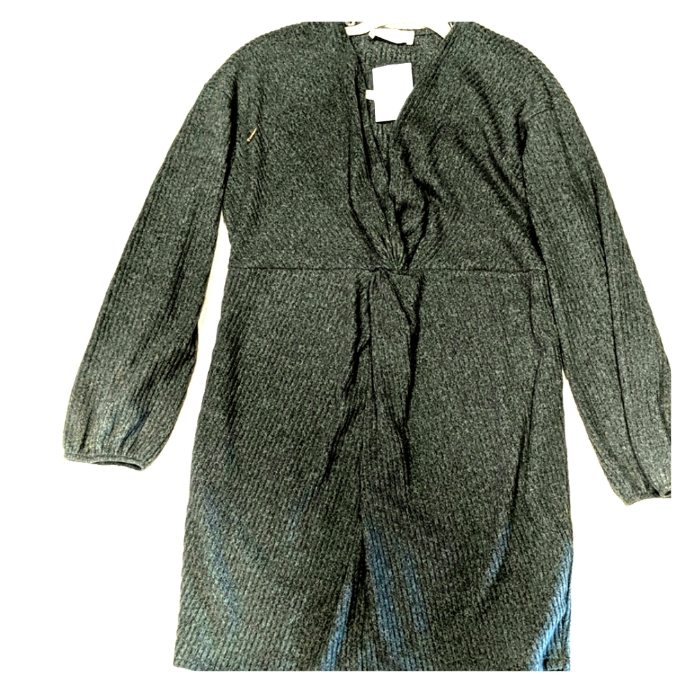 Twist-Front Dress